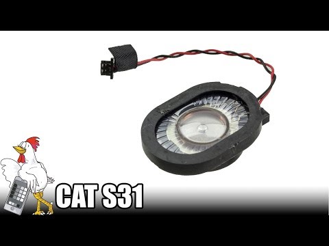 Guía del CAT S31: Cambiar altavoz