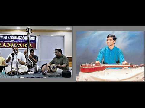 V Navaneet Krishnan & Vishal Sapuram - Pallavi - Madhyamavati - Adi 4 kalai