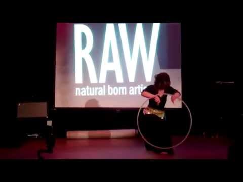 Hooping to Lindsey Stirling at RAWart Show 2013