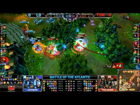 Bjergsen LeBlanc epic Face-Check and escape | TSM vs Lemondogs Game 1 | Battle of the Atlantic