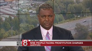 9 prostitution arrests made in undercover operation in Hartford