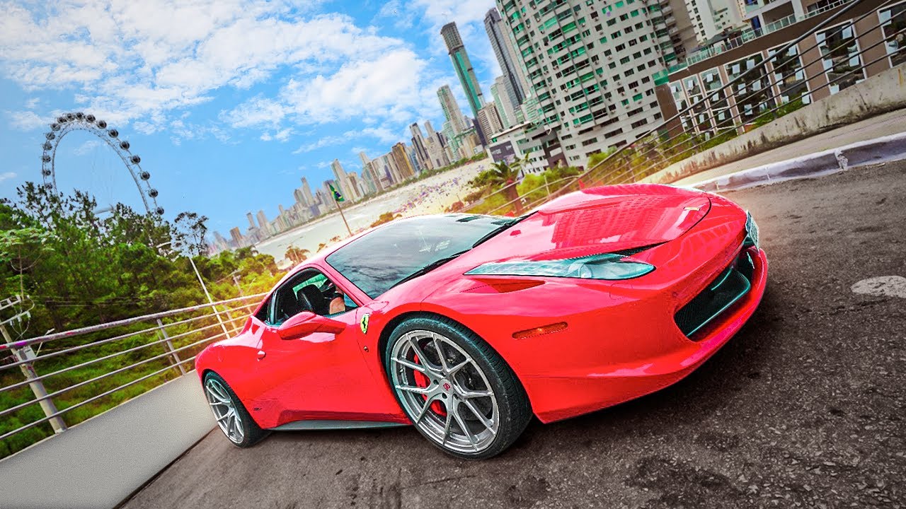 VIAGEM PARA PRAIA COM A MINHA FERRARI