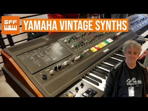 Yamaha Vintage Synthesizer Corner (CS-80, DX-1...) with Synthé-Grall | SynthFest France 2023
