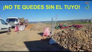 Construcción de solares en nuestro pueblo.