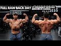FULL RAW BACK DAY FT. STRONGEST 20YR OLD BENCHER IN CANADA