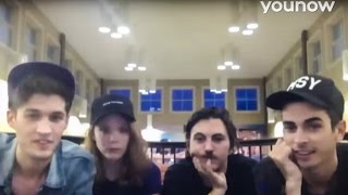 Royal Teeth's Pre-Tour Live Stream via YouNow - 9/29/2016 | Digital Tour Bus