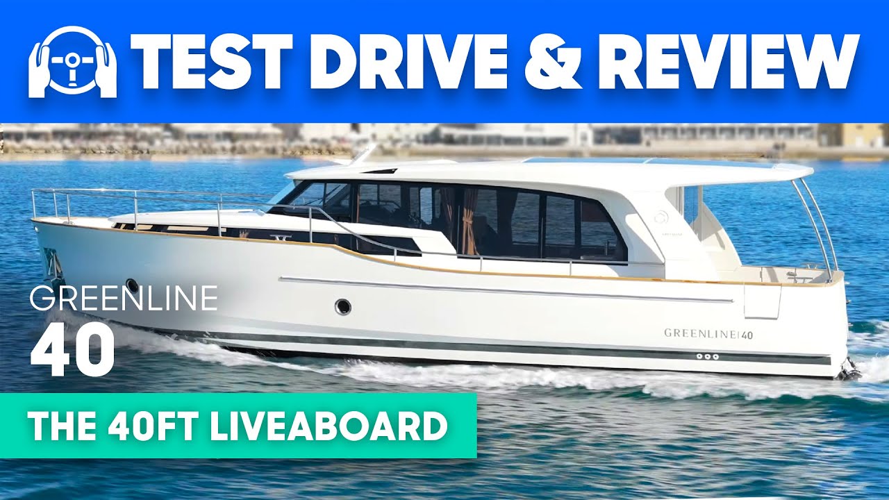 Greenline 40 Boat Test Drive, Tour & Review