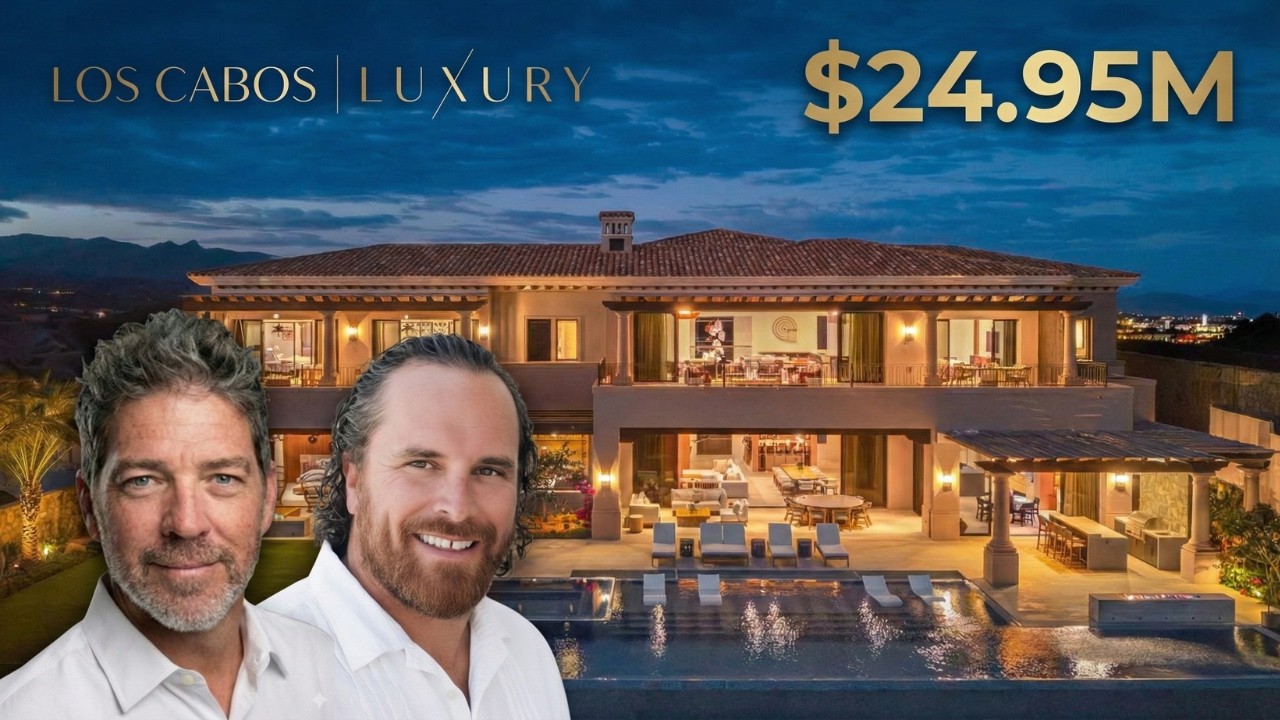 $24.95M BRAND NEW Estate | Legado 7 Villas Del Mar | Palmilla