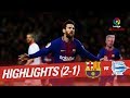 Highlights FC Barcelona vs Deportivo Alavés (2-1)