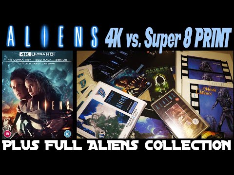 ALIENS 4K & SUPER 8 PRINT + FULL ALIENS COLLECTION
