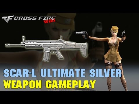 CrossFire - SCAR-Light Ultimate Silver - Weapon Gameplay