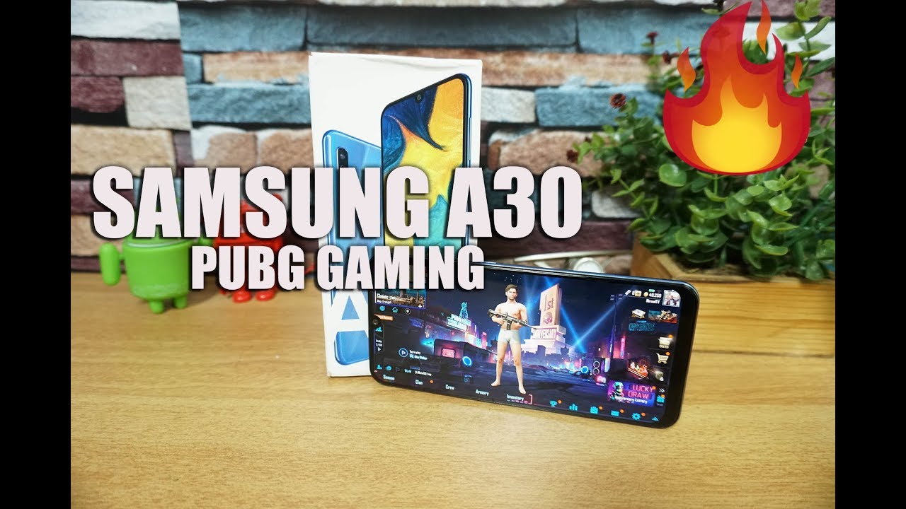 Samsung Galaxy A30 Gaming with PUBG Mobile  Heating and Battery Drain