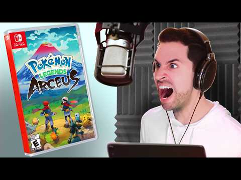 I Voice Acted Pokémon Legends: Arceus!