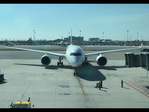 Hong Kong Airlines A350 HX312 Hongkong - Beijing Economy Class Review