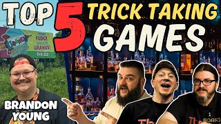 Top 5 Trick Taking Games With Brandon Young | WEDNESDAY LIVE @ 8!