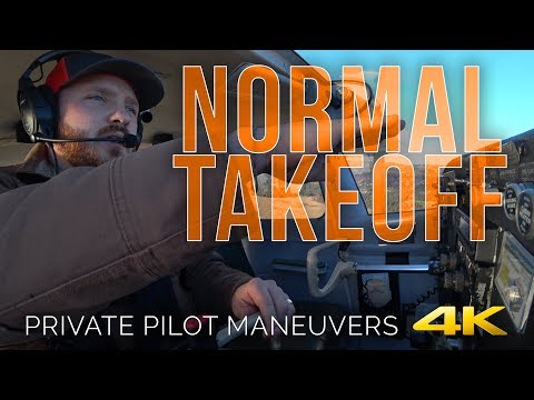 How to fly: Normal Takeoff