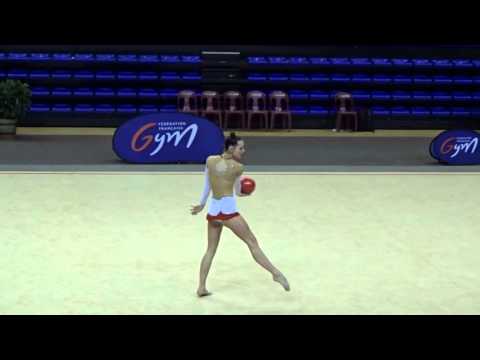 Nadège Coulon ballon - Nat A 18+ France Besançon 2016