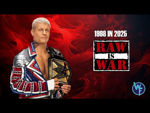 WWE Raw is War intro | "Thorn In Your Eye" | 1998 in 2025