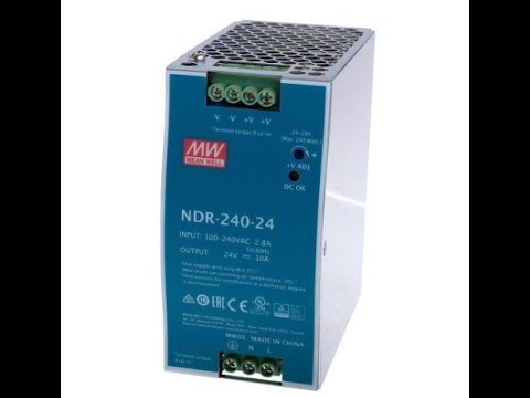 Meanwell smps NDR-240-24 DinRail Mount Power Supply