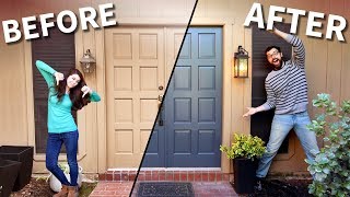 Front Door Weekend Makeover!
