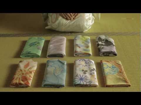 Water Repellent Furoshiki [How to use Japanese wrapping bag]