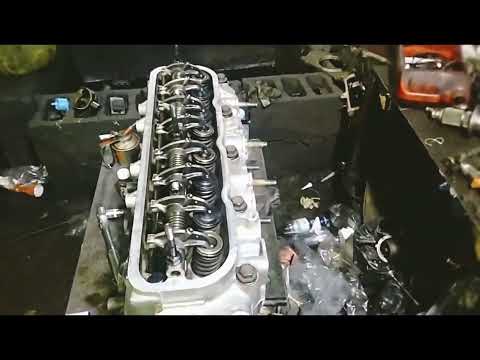 Timeng chain Installing And Camshaft Timeng Toyota 4Y Engine