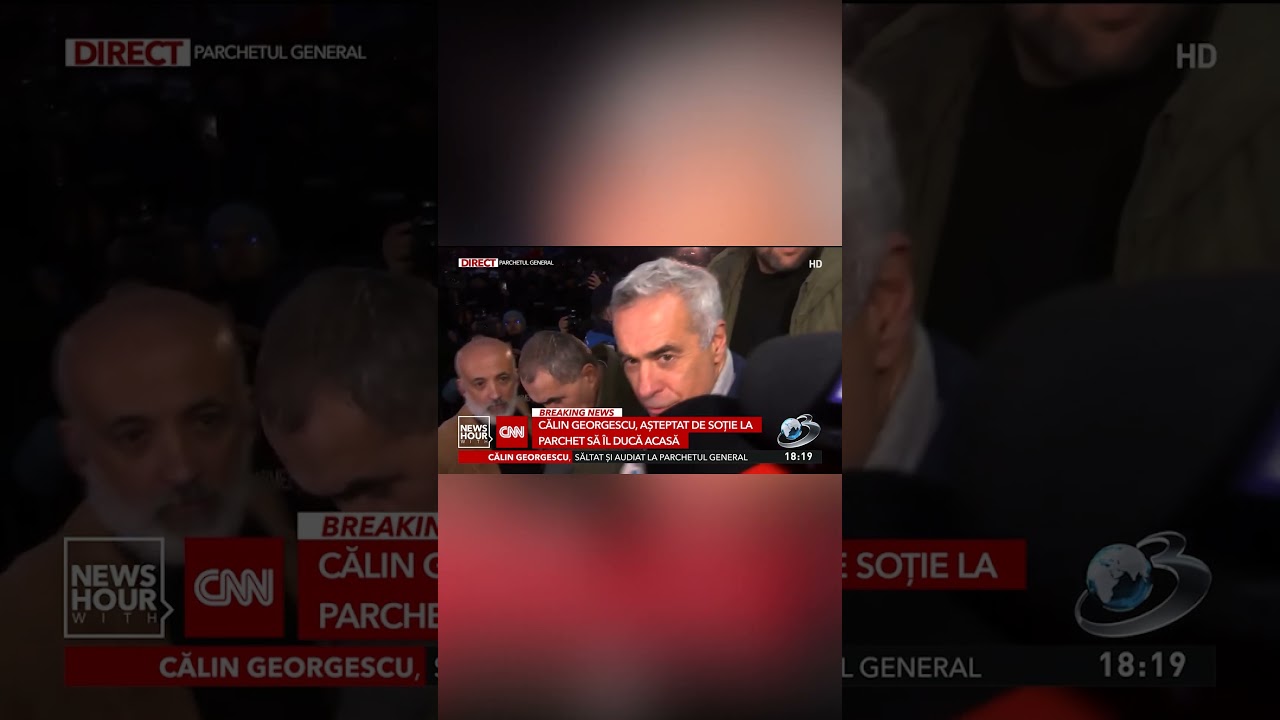 Declarațiile lui Călin Georgescu la ieșirea de la Parchetul General