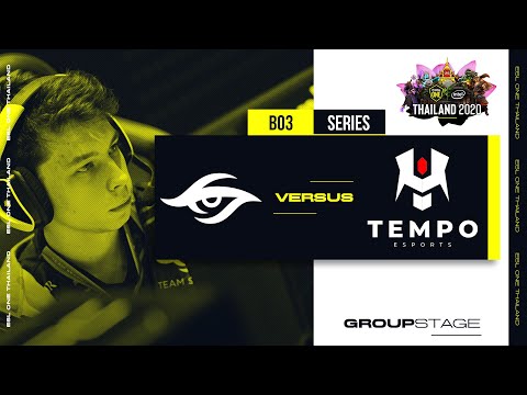 Team Secret vs Tempo Esports Game 2 (BO3) | ESL One Germany 2020 EU/CIS