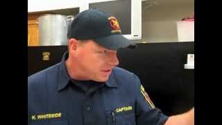 preview picture of video 'Kyra's Kitchen: McKinney Firehouse Recipes Part 3 - Keith Whiteside - Fire Station #2 .mov'