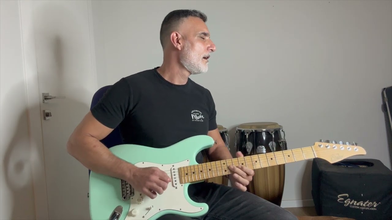 Slow blues in A Major - Full Performance