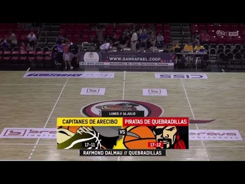 Capitanes de Arecibo vs. Piratas de Quebradillas