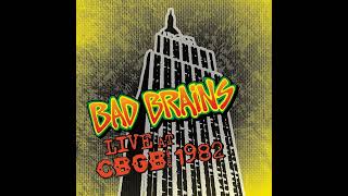 BAD BRAINS - Live at CBGB 1982