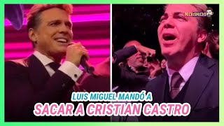 Captan a Cristian Castro en primera fila en concierto de Luis Miguel en Argentina | MICHISMESITO
