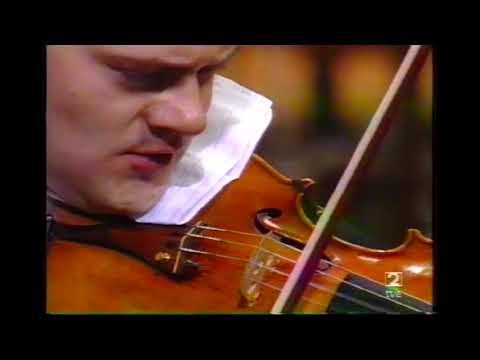Frank Peter Zimmermann, violín: Bruch Violin Concerto, Spanish RTVE Orchestra, S. Comissiona