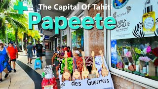 Papeete The Capital of Tahiti French Polynesia 4K crossing the Pacific Ocean on the Celebrity Edge