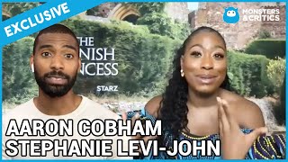 Stephanie Levi-John and Aaron Cobham: 'Starring in The Spanish Princess was an honor' video