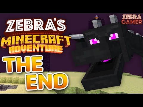 The End! Defeating the Ender Dragon! - Zebra's Minecraft Adventure Part 30