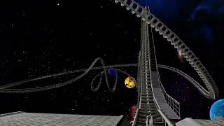 VR Galactic Roller Coaster