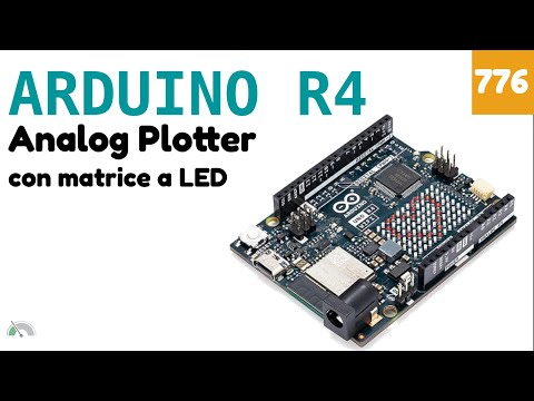Analog Plotter con la matrice a LED di Arduino UNO R4 WiFi - Video 776