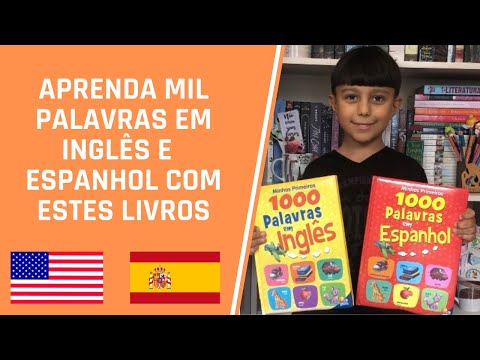 MIL PALAVRAS EM INGLS E ESPANHOL! DICA DE LIVRO #7