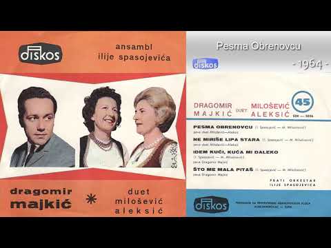 Duet Milosevic-Aleksic - Pesma Obrenovcu - (Audio 1964)