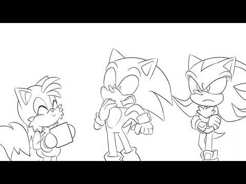 Is Sonic Jealous of  Knuckles Strength? Animatic