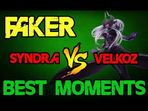 SKT T1 Faker as Syndra vs Vel'Koz | BEST MOMENTS