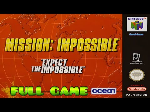 Mission: Impossible | N64 | 4K60ᶠᵖˢ UHD🔴 | Longplay Walkthrough Playthrough Full Movie Game