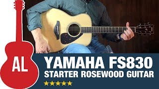 Video thumbnail for Yamaha FS830 - Rosewood Guitar at an Unbeatable Price! by Acoustic Letter