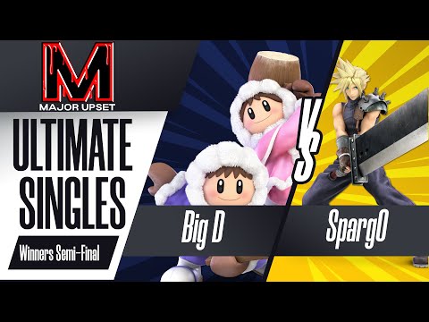 Big D (Ice Climbers) vs Sparg0 (Cloud) - Ultimate Singles Top 8 - Winners Semi-Final - MAJOR UPSET