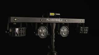 Algam Lighting FLORIDA BAR II projecteurs et FX 4-en-1 sur pied - Video