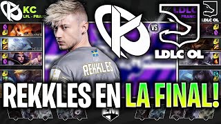 REKKLES VUELVE A ESTAR EN UNA FINAL EUROPEA! | LDLC vs KC Game 1 EU MASTERS FINAL LVP ESPAÑOL