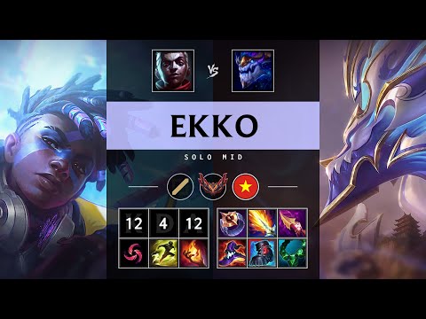 Ekko Mid vs Aurelion Sol - VN Grandmaster Patch 25.S1.3