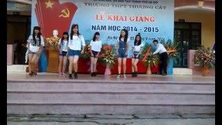 preview picture of video 'Khai giảng Trường Thpt Thượng Cát 2014-2015: Nhảy hiện đại'